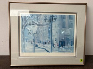 Mita 88 a Minneapolis Christmas Framed Artwork