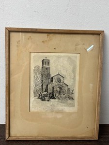 Chapel of Our Lady of Victory Framed Architectural Print