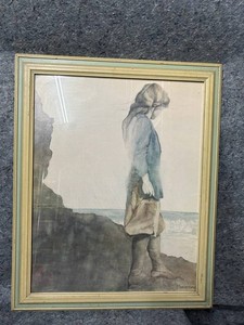 Turner Design Sea Wall Figurative Framed Art Print