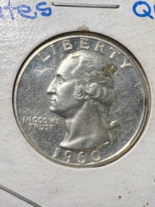 1960 US PROOF WASHINGTON QUARTER