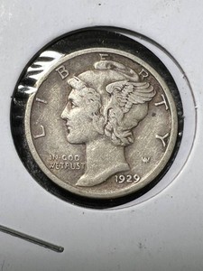 1929-D US MERCURY DIME