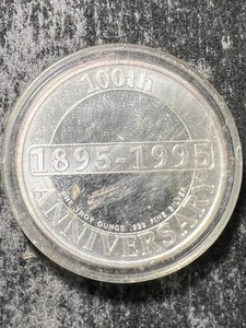 1 TROY OZ .999 FINE SILVER NEBRASKA DEPT. OF ROADS ROUND IN AIRTITE