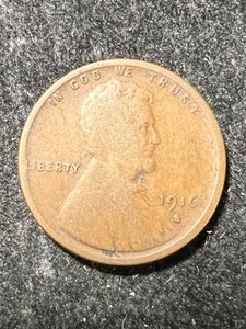 1916-S US WHEAT CENT