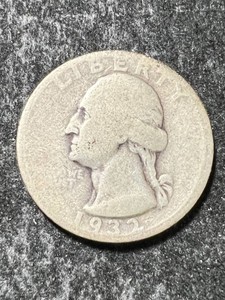 1932-S US WASHINGTON QUARTER