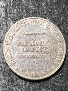 1 TROY OZ .999 FINE SILVER TRADE UNIT ROUND