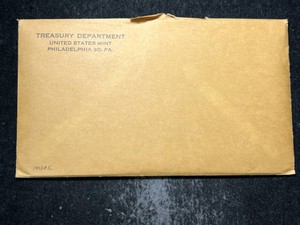 1962 US PROOF SET IN ORIGINAL ENVELOPE