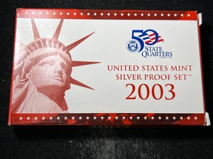 2003 US MINT SILVER PROOF SET