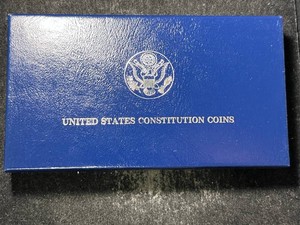 1987 US COMMEM SILVER DOLLAR IN ORIGINAL MINT BOX