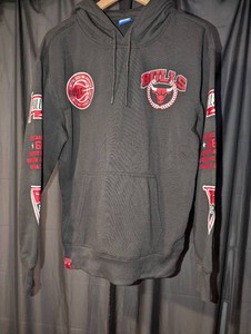 Chicago Bulls Ultra Game Pullover Hoodie  Medium, Black  NBA Team Graphics