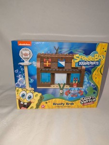 SpongeBob SquarePants Krusty Krab Snap & Switch Construction Set  120 Pieces