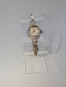 Vintage Gruen Precision Ladies Floral Bracelet Watch, 10K Rolled Gold Plate Bezel  Repair or Restoration