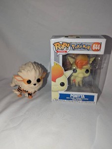 Pokmon Funko Pop Ponyta #644 & Arcanine Vinyl Figures  2-Piece Lot