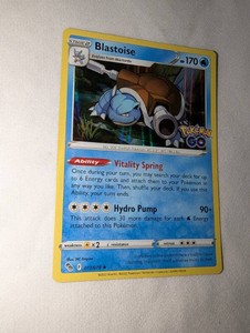 Pokmon GO Blastoise Holo Rare #017078  2022