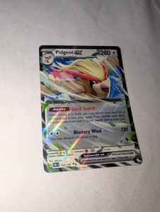 Pokmon Pidgeot ex Holo Double Rare #164197  Obsidian Flames, 2023