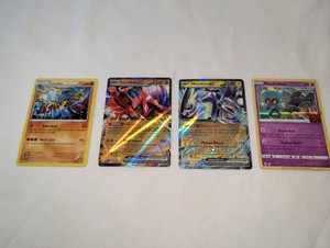 4 Pokmon Holo Cards  Koraidon ex, Miraidon ex, Lucario & Marshadow