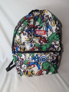 Marvel Comics Character Backpack  Spider-Man, Hulk, Captain America & More