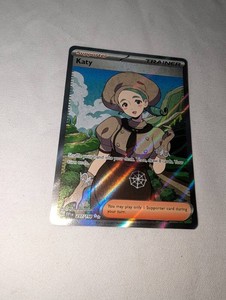 Pokmon Katy 237198 Full Art Trainer  Scarlet & Violet Ultra Rare