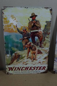 Vintage Style Metal Sign - Winchester