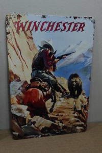 Vintage Style Metal Sign - Winchester