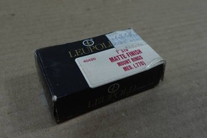 Leupold 1 STD Mount Ring Set