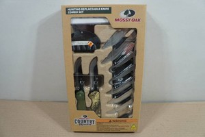 Mossy Oak Hunting Replaceable Knife Combo 13-Piece Set