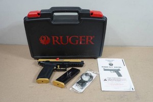 NEW Ruger 57 5.7 x 28mm Semi-Auto Pistol - 2 Magazines - BlackGold Finish