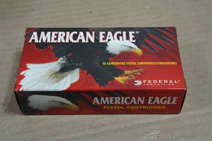 50 American Eagle 9mm 115 Gr FMJ Ammo