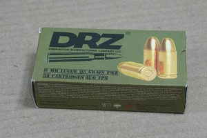 50 DRZ 9mm 115 Gr FMJ Ammo