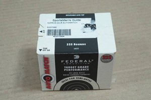 325 Federal AutoMatch .22 LR 40 Gr Solid Ammo