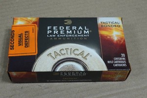 20 Federal Premium LE .308 Win 165 Gr Bonded SP Ammo