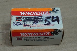 54 Assorted .22 LR Ammo
