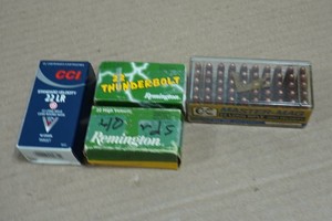 Assorted .22 LR Ammo