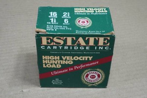 25 Estate 16 Gauge 2-34 6 Shot Shotshells