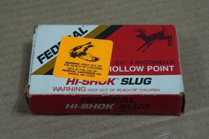 5 Federal Hi-Shok 12 Gauge 2-34 HP Slugs