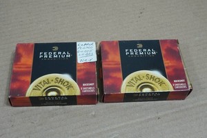 10 Federal Vital-Shok 12 Gauge 3-12 Magnum 00 Buck Shotshells