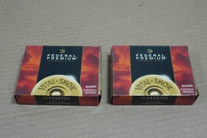 10 Federal Vital-Shok 12 Gauge 3-12 Magnum 00 Buck Shotshells