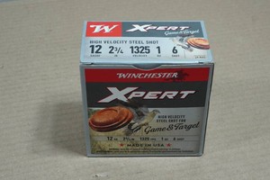 25 Winchester Xpert 12 Gauge 2-34 Steel 6 Shot Shotshells