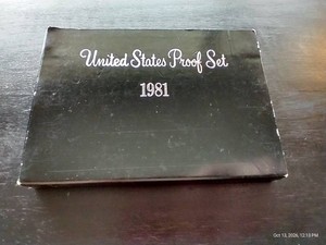 1981 U.S. Mint Proof Set