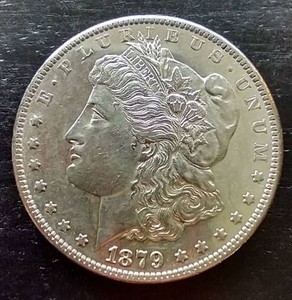 Beautiful 1879-S Morgan Dollar