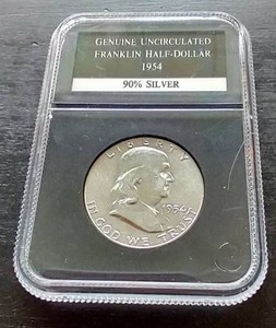 Uncirculated 1954 Franklin Half Dollar