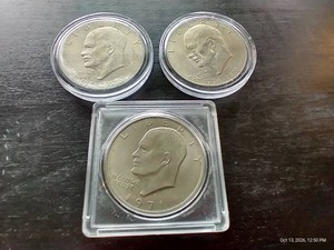 (3) Eisenhower Dollars