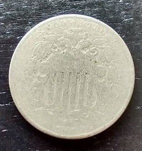 1867 Shield Nickel