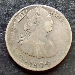 1804 Mexico Silver 2 Reales - WOW