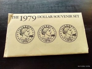 1979 Susan B Anthony Uncirculated Coin Set - PDS