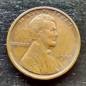 1909 V.D.B. Wheat Penny