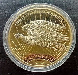 REPLICA 1907 Saint-Gaudens High Relief $20 gold Double Eagle