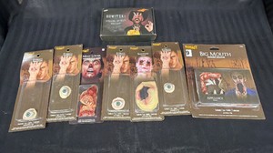 Large lot of Halloween costume makeup and special effects