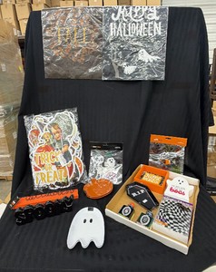 Large lot of Brand New Halloween decorations