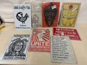 Variety of Metal Signs