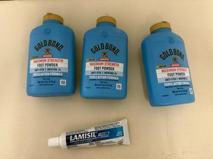 3x Gold Bond Foot Powder & Lamisil